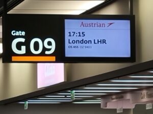 Freitag, 23.02. - Abflug nach London