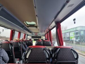 Samstag, 25.02. - mit dem Bus nach Heathrow