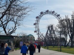 Das Ziel - der Prater - ist erreicht