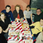 Familientreffen im 'Fridays', 1998