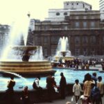 Trafalgar Square, 1973